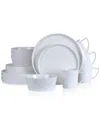 Stone Lain Madeline 16pc Bone China Dinnerware Set