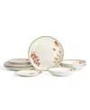 Stone Lain Maple 12-pc. Dinnerware Set, Service For 4 In White