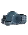 Stone Lain Mirella Stoneware Dinnerware Set In Blue