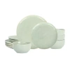 Stone Lain Mirella 4-pc. Stoneware Dinnerware Set In Green