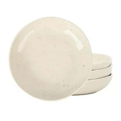 Stone Lain Mirella 4-pc. Stoneware Pasta Bowl In Neutral