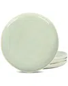Stone Lain Mirella 4pc Dinner Plate Set Light Green