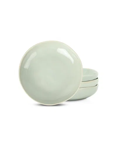 Stone Lain Mirella Pasta Bowls, Set Of 4 In Green