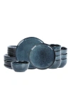 Stone Lain Mirella Stoneware 24-piece Dinnerware Set In Blue
