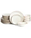 Stone Lain Nami 24pc Stoneware Dinnerware Set