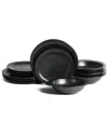 Stone Lain Oasis 12pc Stoneware Dinnerware Set
