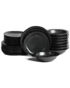 Stone Lain Oasis 24pc Stoneware Dinnerware Set