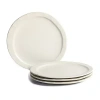 Stone Lain Oasis 4-pc. Stoneware Dinner Plate In White