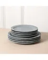 Stone Lain Oasis 4pc Stoneware Dinner Plate Set