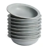 Stone Lain Oasis 8-pc. Stoneware Pasta Bowl In Gray