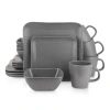 Stone Lain Olivia 16-piece Dinnerware Set Stoneware In Gray