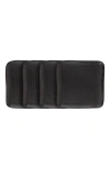 Stone Lain Olivia Stoneware 4-piece Salad Plate Set In Black