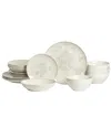 Stone Lain Opal 16pc Dinnerware Set In Neutral