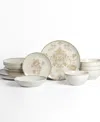 Stone Lain Opal 16-piece Dinnerware Set Stoneware In Neutral