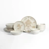 Stone Lain Opal 16-piece Dinnerware Set Stoneware In Beige