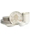Stone Lain Opal 24pc Dinnerware Set In Gold