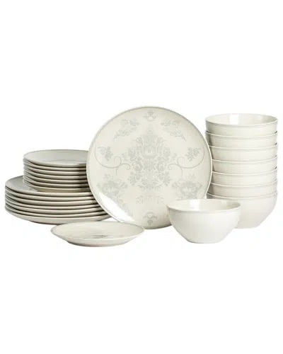 Stone Lain Opal 24pc Dinnerware Set In Neutral