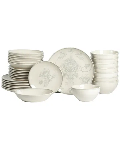 Stone Lain Opal 32pc Dinnerware Set In Neutral