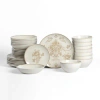 Stone Lain Opal 32-piece Dinnerware Set Stoneware In Beige