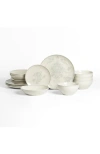 Stone Lain Opal Stoneware 16-piece Dinnerware Set In Neutral