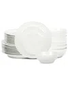 Stone Lain Orbit 24pc Dinnerware Set White