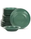 Stone Lain Orbit 24pc Stoneware Dinnerware Set