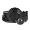Stone Lain Orbit 24-piece Dinnerware Set Stoneware In Gray