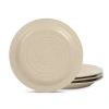 Stone Lain Orbit 4-pc. Stoneware Dinner Plate In Sand