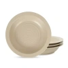 Stone Lain Orbit 4-pc. Stoneware Pasta Bowl In Sand