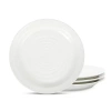 Stone Lain Orbit 4-pc. Stoneware Salad Plate In White