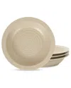 Stone Lain Orbit 4pc Pasta Bowl Set Beige