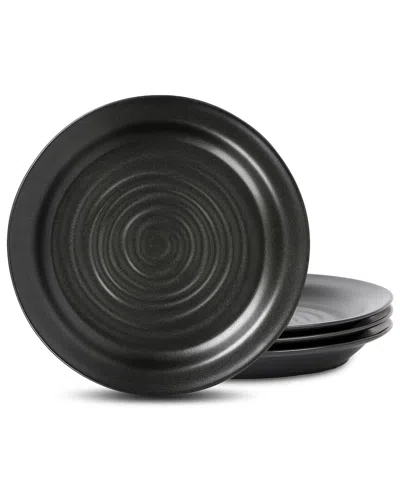 STONE LAIN STONE LAIN ORBIT 4PC STONEWARE DINNER PLATE SET