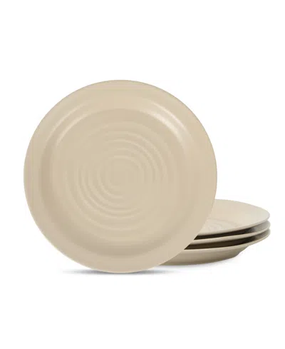 Stone Lain Orbit Dinner Plates, Set Of 4 In Brown