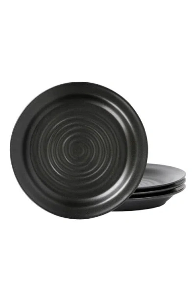 STONE LAIN STONE LAIN ORBIT STONEWARE 4-PIECE DINNER PLATE SET