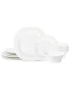 Stone Lain Quadro 12pc Dinnerware Set In White