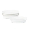Stone Lain Quadro 4-pc. Porcelain Pasta Bowl In White
