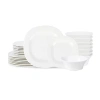 Stone Lain Quadro Porcelain Dinnerware Set In White