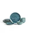 Stone Lain Riley 12pc Dinnerware Set In Blue