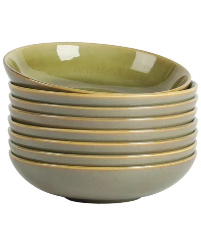 Stone Lain Riley 8pc Pasta Bowl Set In Brown