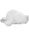 Stone Lain Rio 12pc Dinnerware Set In White