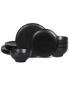 Stone Lain Rio 12pc Dinnerware Set In Black
