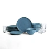Stone Lain Rio 16-piece Dinnerware Set Stoneware In Blue