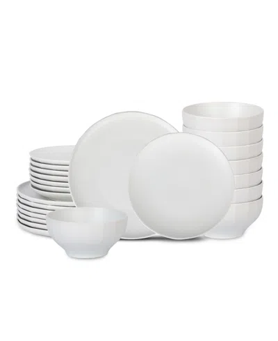 Stone Lain Rio 24 Pc. Dinnerware Set, Service For 8 In White