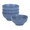 Stone Lain Rio 4-pc. Stoneware Cereal Bowl In Blue