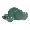 Stone Lain Rio 4-pc. Stoneware Dinnerware Set In Green