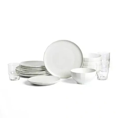 Stone Lain Rio 4-pc. Stoneware Dinnerware Set In Sand