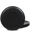 Stone Lain Rio 4pc Dinner Plate Set In Black
