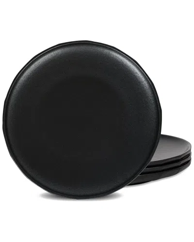 Stone Lain Rio 4pc Dinner Plate Set In Black