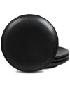 Stone Lain Rio 4pc Dinner Plate Set In Black
