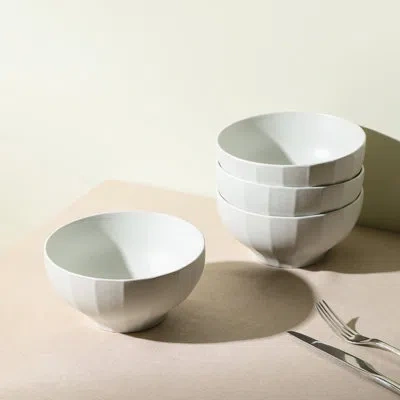 Stone Lain Rio 4-piece Bowl Set Stoneware In Beige